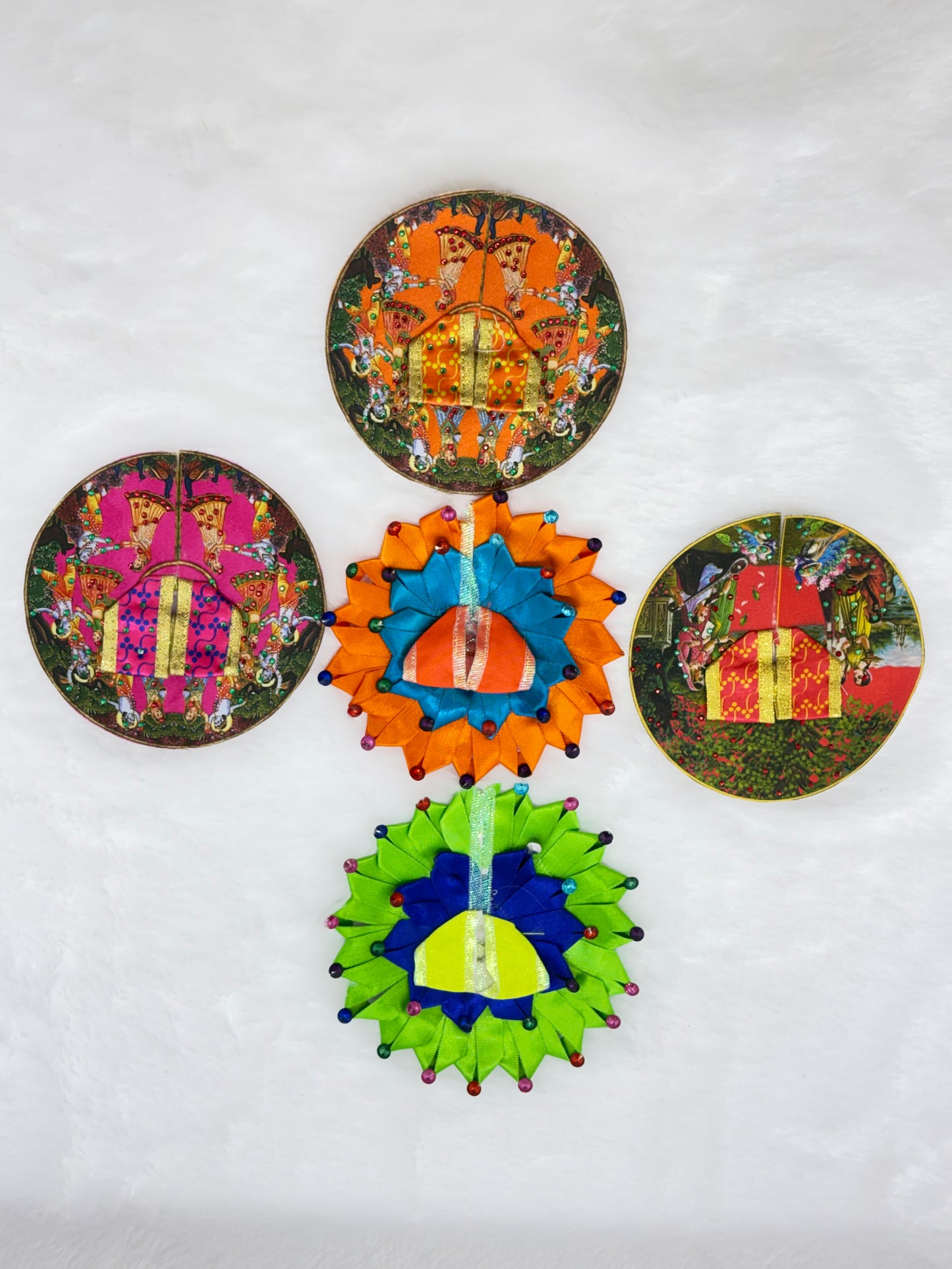Simple Laddu Gopal Dress | Pack Of 5 Different Dress | Size No. 2