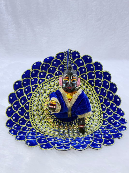 Heavy Embroidery Laddu Gopal Dress (Size 5)