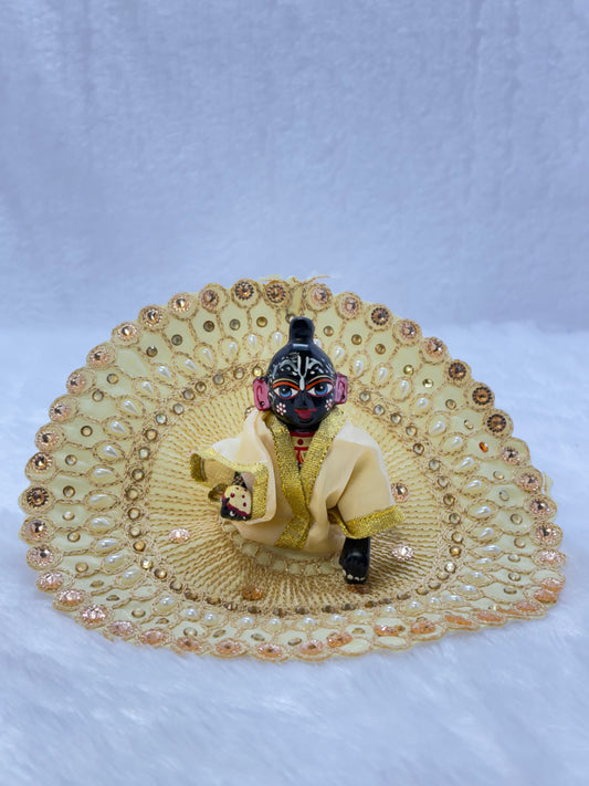Embroidery Fancy Gopal Dress | Off White | Size 4No.