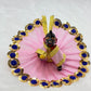 Multicolour Laddu Gopal Dress | Size 2 | Pack Of 6 (Pink, Yellow, Green, Peach, Purple, Sky Blue)