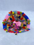 Handmade Colourful Heavy Laddu Gopal Dress | Size 2