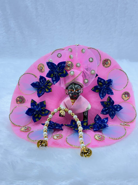 Handmade Heavy Laddu Gopal Dress (Size 5)