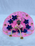 Handmade Heavy Laddu Gopal Dress (Size 5)