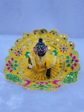 Heavy Embroidery Gopal Dress |Yellow | Size 4
