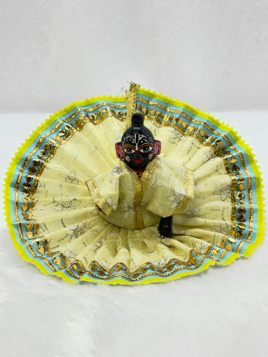 Handmade Gopal Dress |Yellow| Size 4