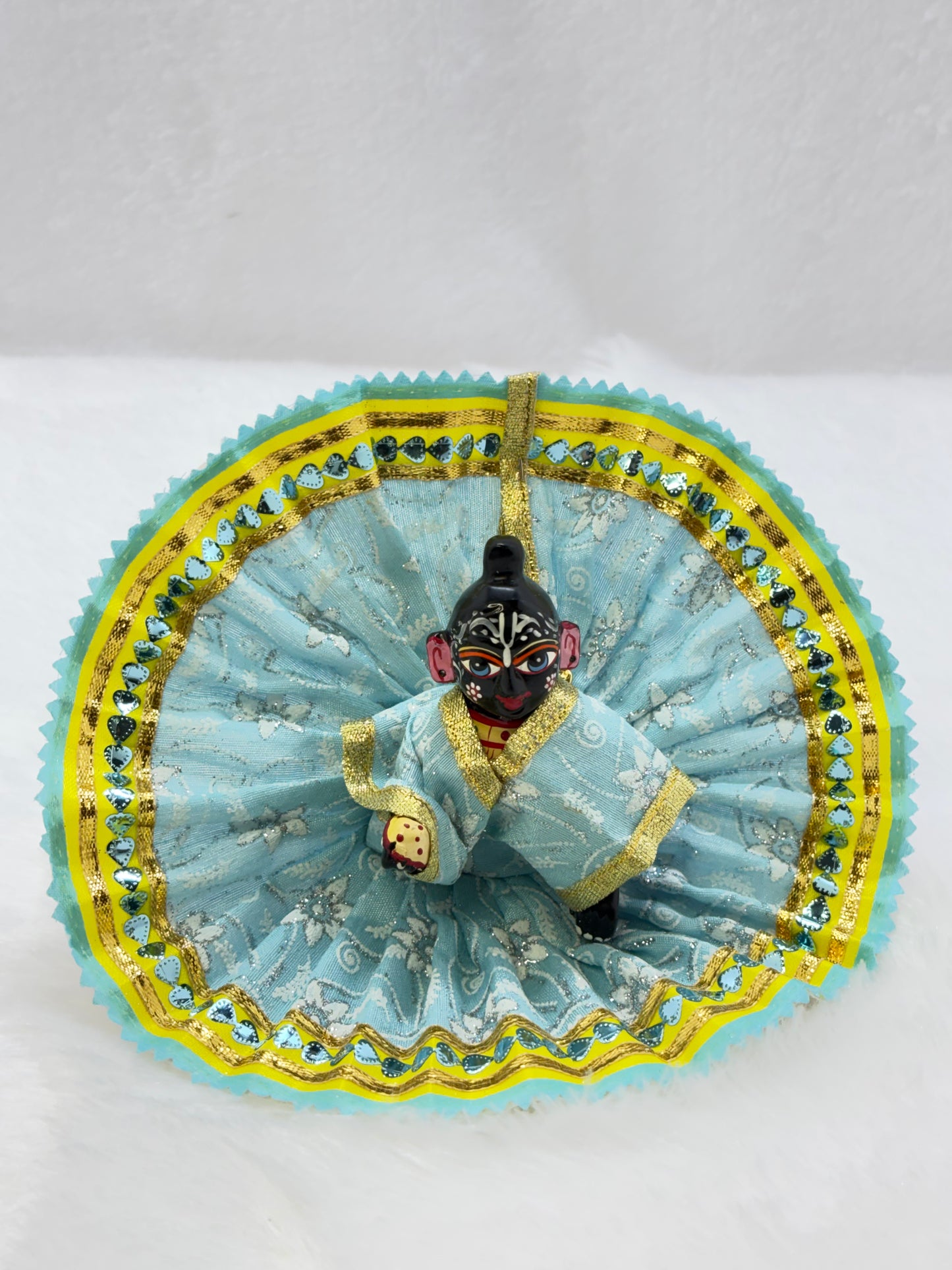 Handmade Gopal Dress |Sky Blue| Size 4