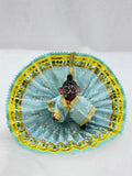 Handmade Gopal Dress |Sky Blue| Size 4