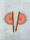 Laddu Gopal Hand Fan for summer (1 Pair)