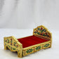 Fancy Wooden Bed For Size 2 & 3 Laddu Gopal