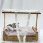 Bed With Machhar Daani (Bed With Mosquito Net) For Size 5 Laddu Gopal