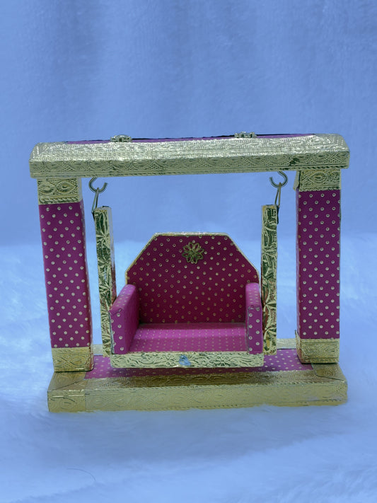 Fancy Pink Jhula For Size 1