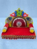 Fancy Mor Pankh Sinhasan  Size 4