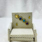 Fancy Comfortable White Sofa  Size 2
