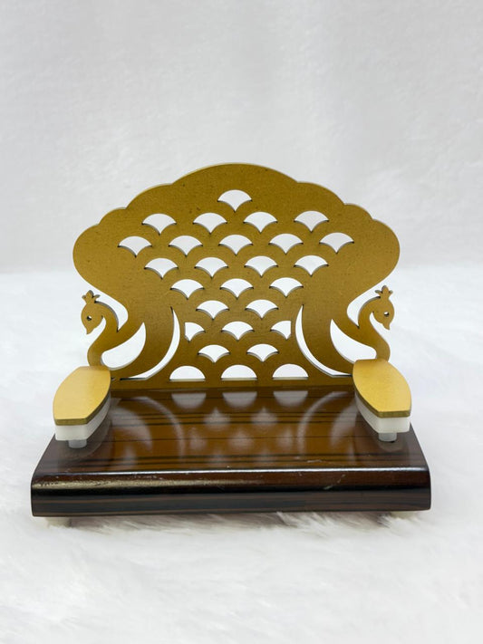 Fancy Wooden Sinhaasan Size 2 No.